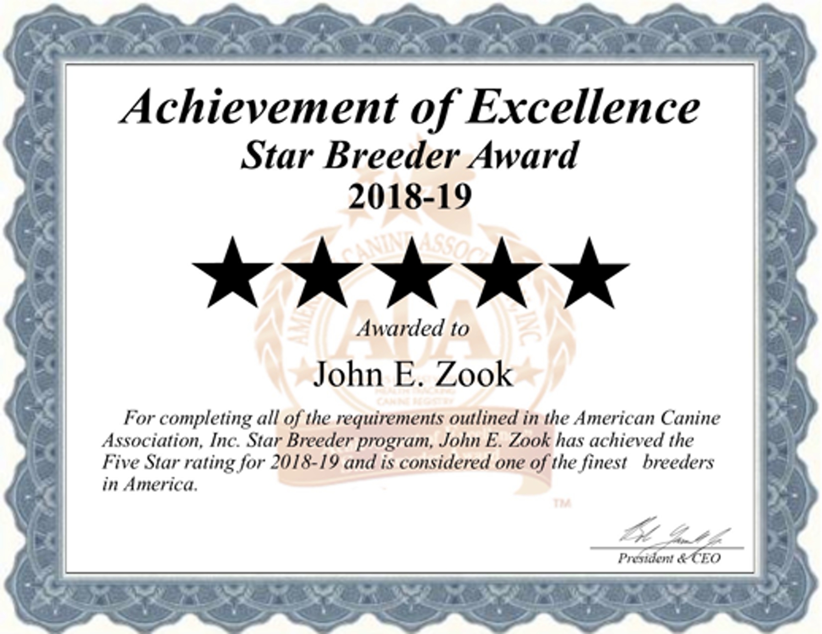  - John_E_Zook_Star_Breeder_Certificate