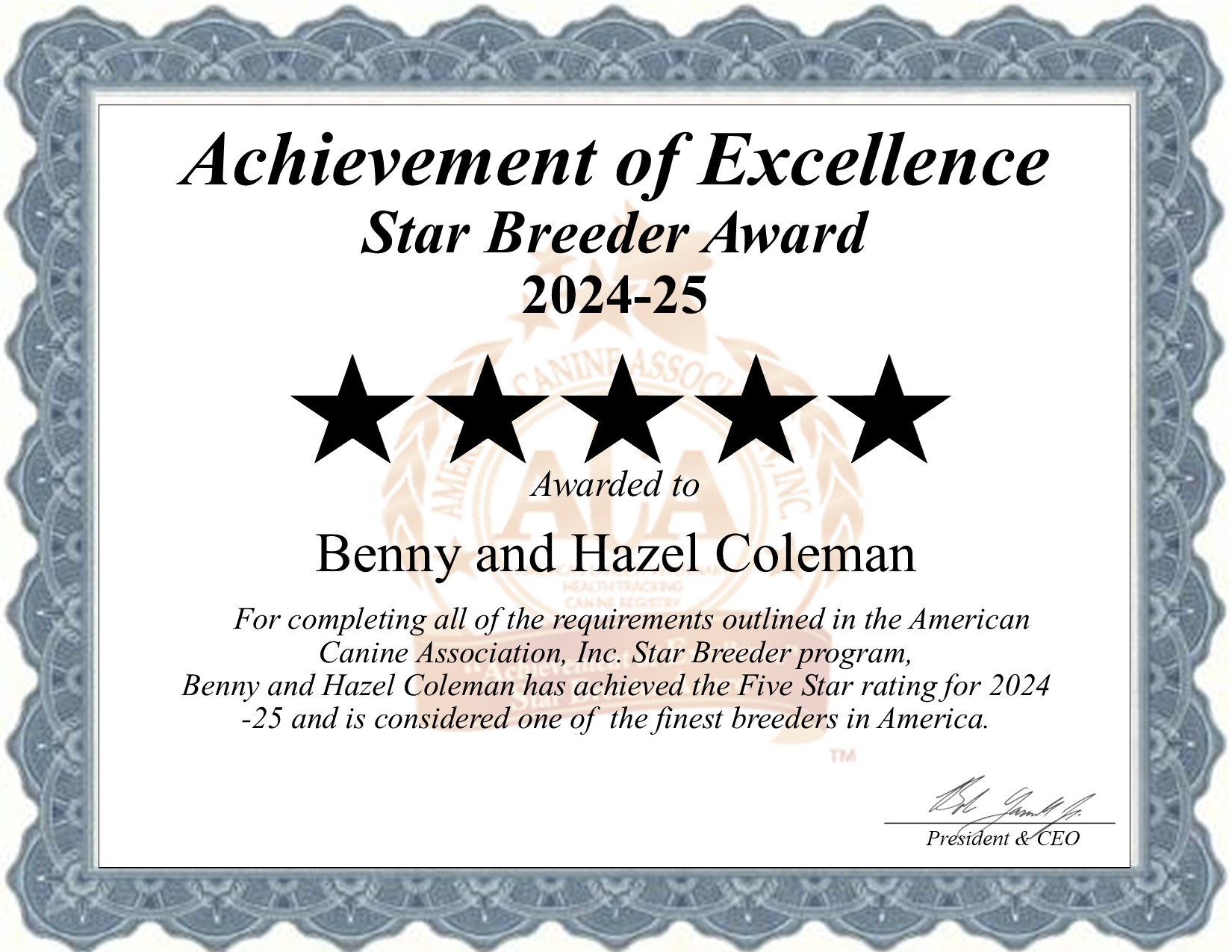 Benny and Hazel, Coleman, dog, breeder, star, certificate, Benny and Hazel-Coleman, Lebanon, MO, Missouri, puppy, dog, kennels, mill, puppymill, usda, 5-star, aca, ica, registered, Chihuahua, none
