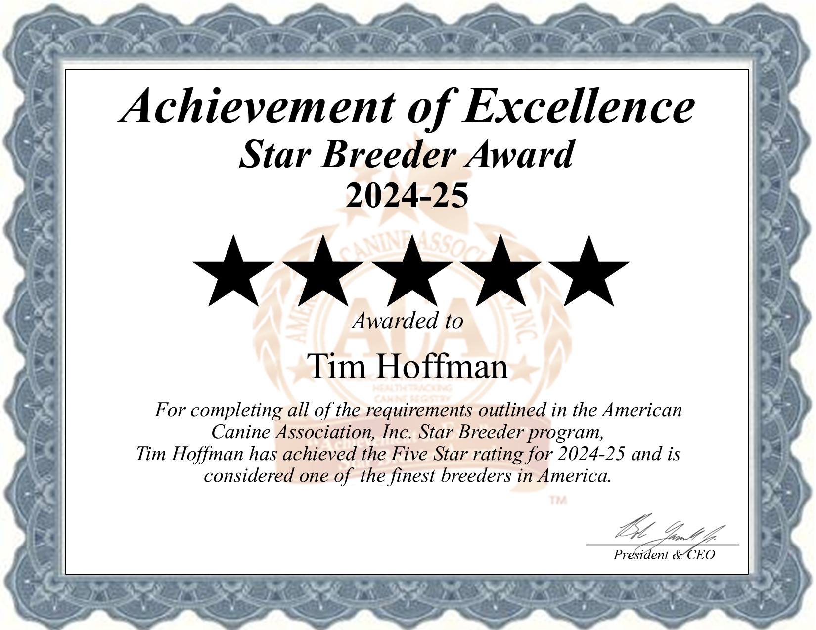 Tim, Hoffman, dog, breeder, star, certificate, Tim-Hoffman, Vincent, OH, Ohio, puppy, dog, kennels, mill, puppymill, usda, 5-star, aca, ica, registered, Toy Poodle, none